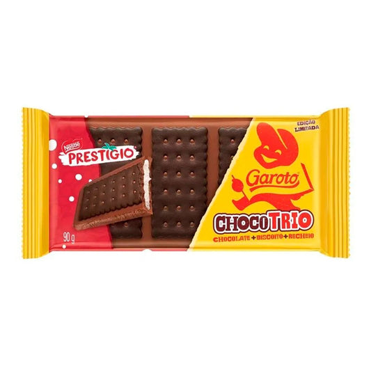 Barra Chocotrio Garoto Prestigio 90g