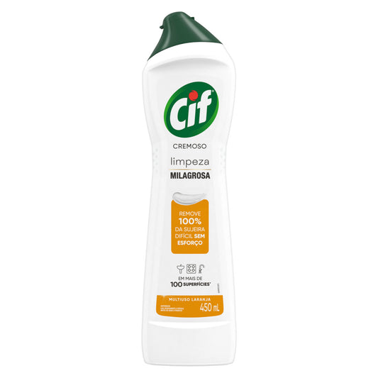 Cif Cremoso Laranja 450ml