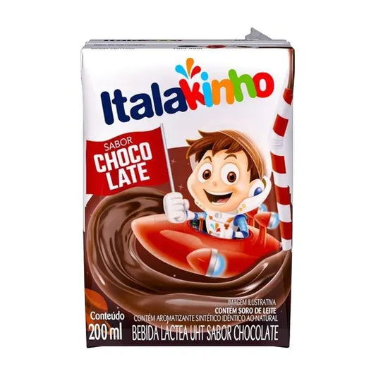 Bebida Láctea Italakinho UHT Chocolate 200ml