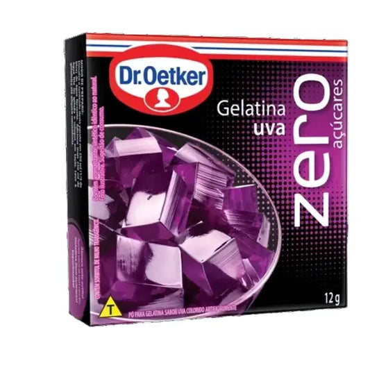 Gelatina Zero de Uva Dr. Oetker 12g