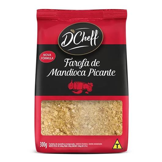 Farofa de Mandioca Picante Dcheff 500g