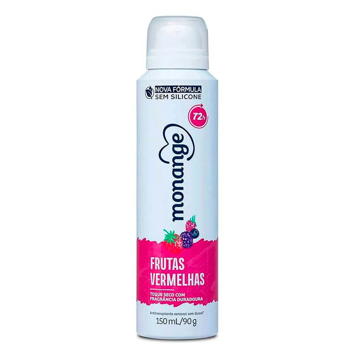 Desodorante Aerossol Frutas Vermelhas 200ml Monange