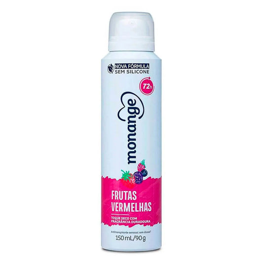Desodorante Aerossol Frutas Vermelhas 200ml Monange