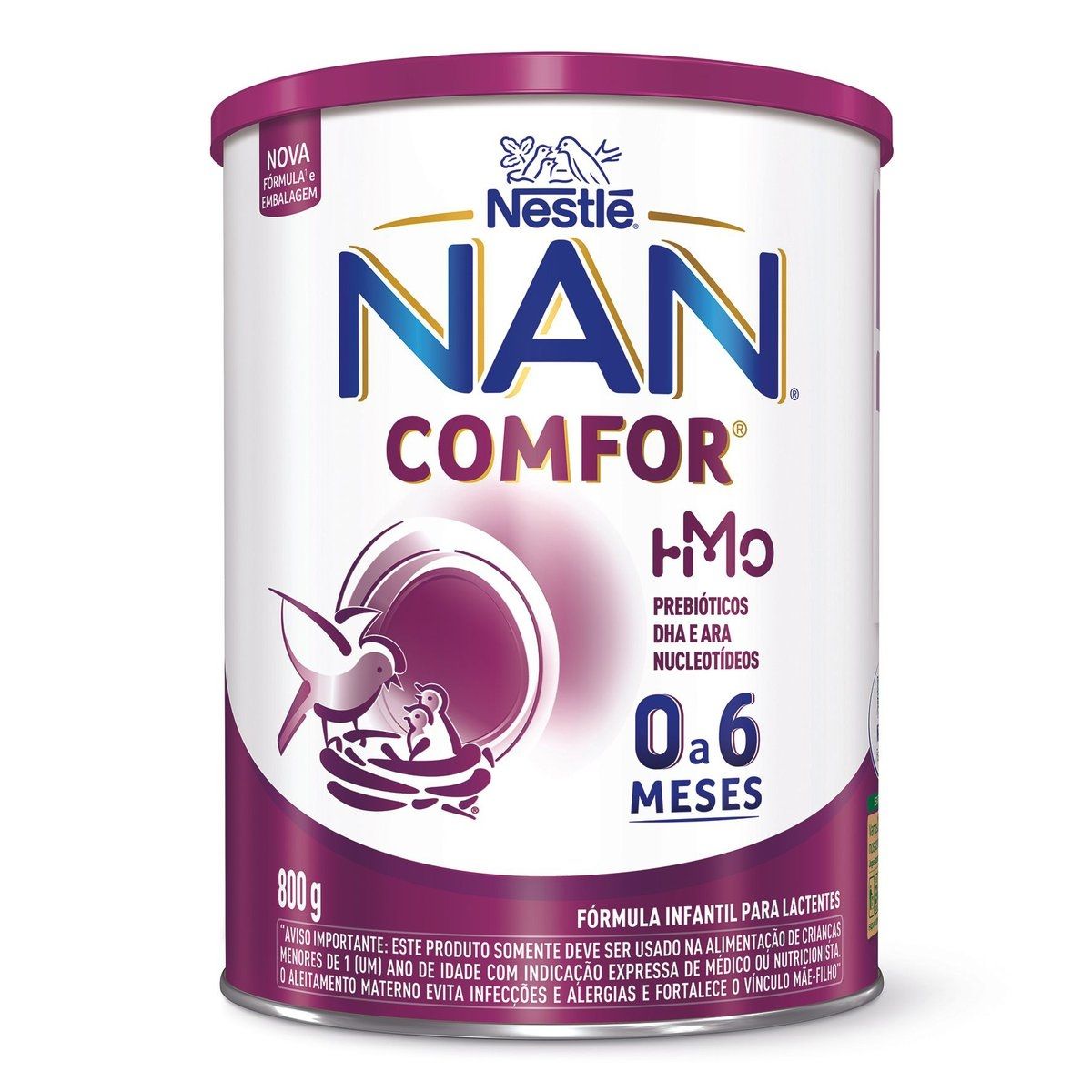 Fórmula Infantil para Lactentes Comfor 1 Nan Lata 800g