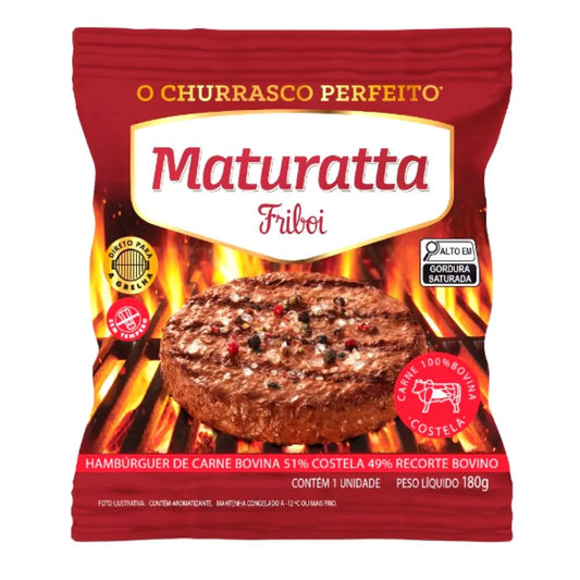 Hambúrguer Maturatta Costela 180g