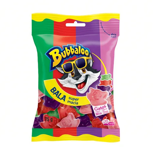 Bala Macia Bubbaloo Mix 75g