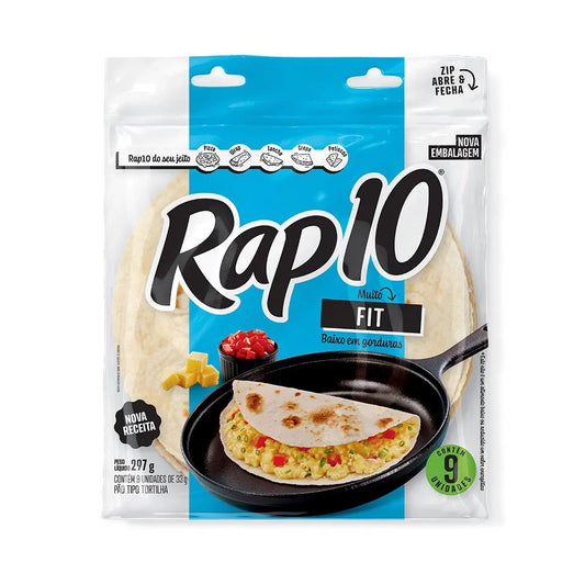 Pão Fit Tortilha Rap10 330g
