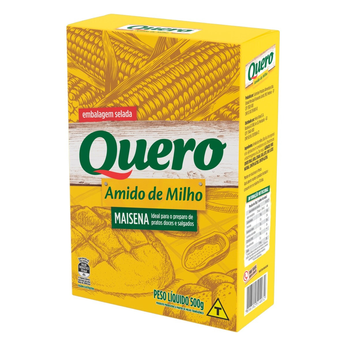 Amido de Milho Quero 500g
