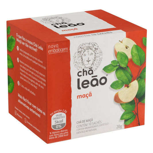 Chá Leão Maça 20g