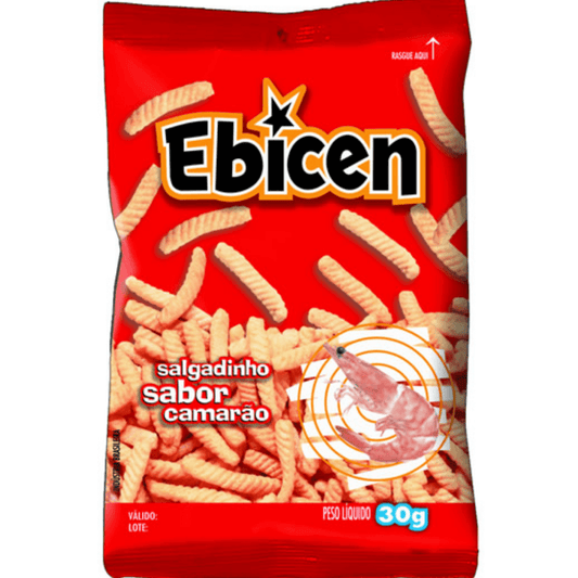 Salgadinho Ebicen Camarão 30g