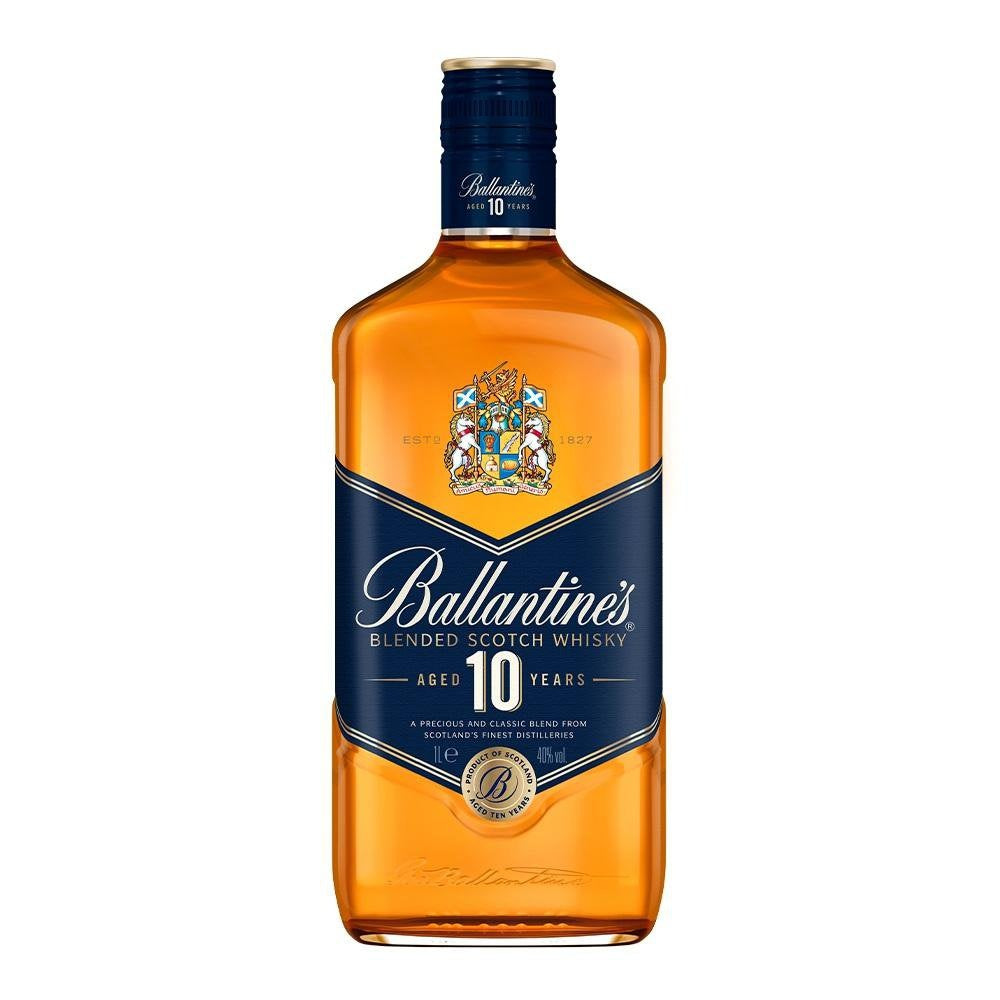 Whisky Ballantine's 10 anos Blended Escocês 1L