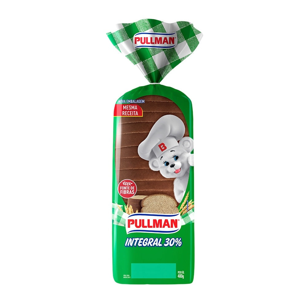 Pão de Forma Pullman Integral 400g