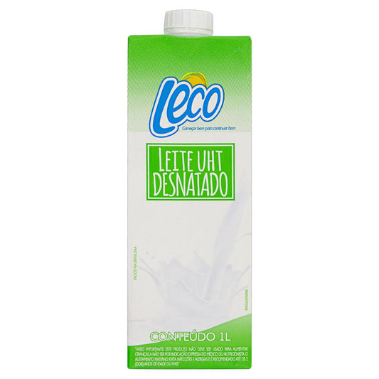 Leite UHT Desnatado Leco 1L