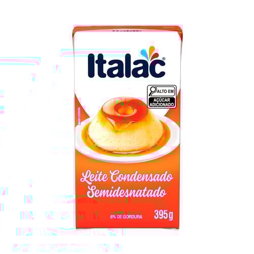 Leite Condensado Semidesnatado Italac 395g