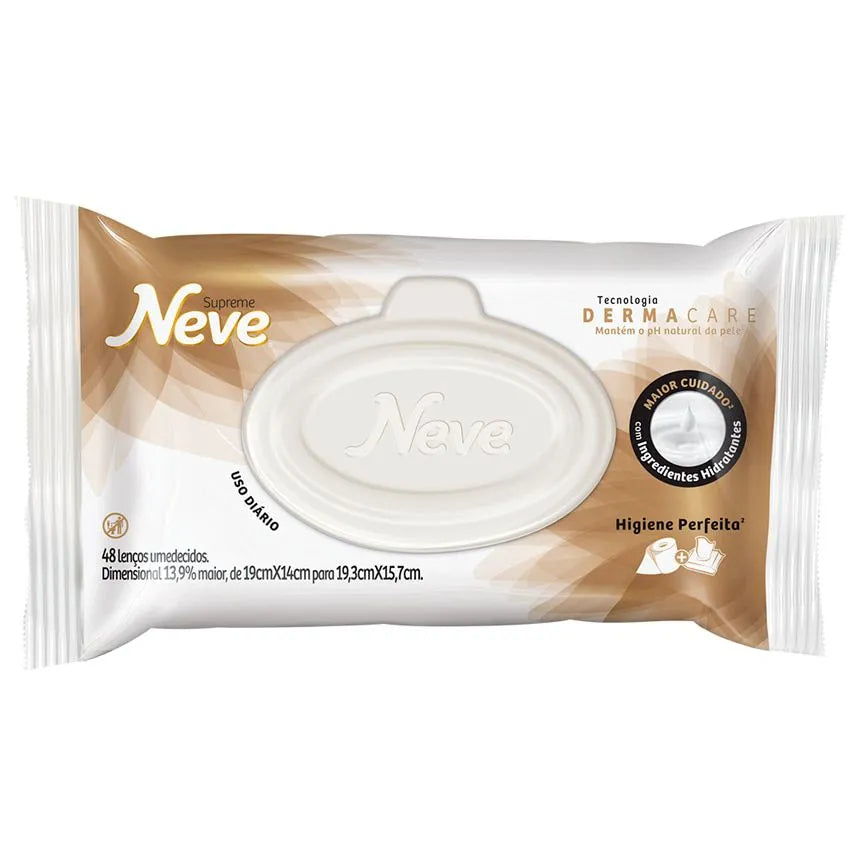 Neve Lenço Umedecido Supreme 48un