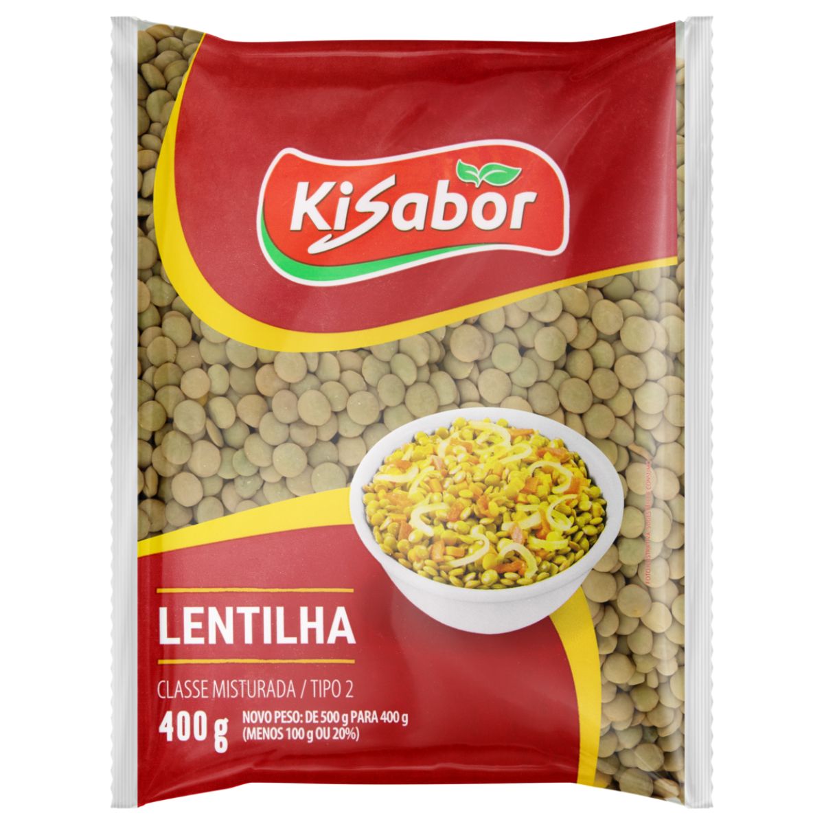 Lentilha Kisabor 400g