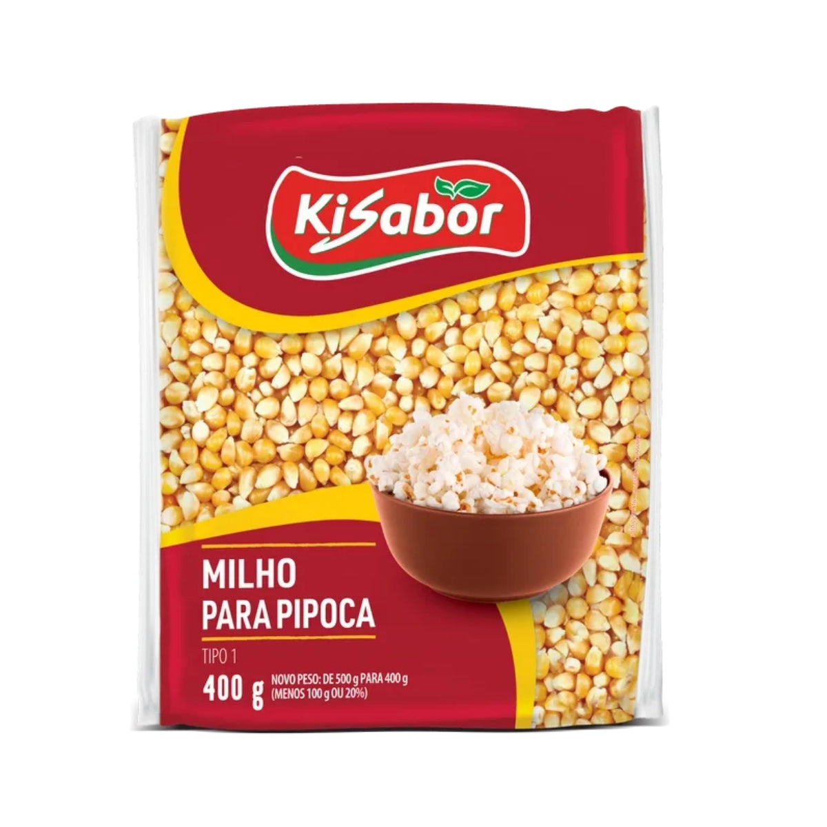 Milho Para Pipoca Kisabor 400g