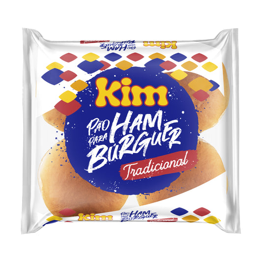 Pão de Hamburguer Kim 4un 200g