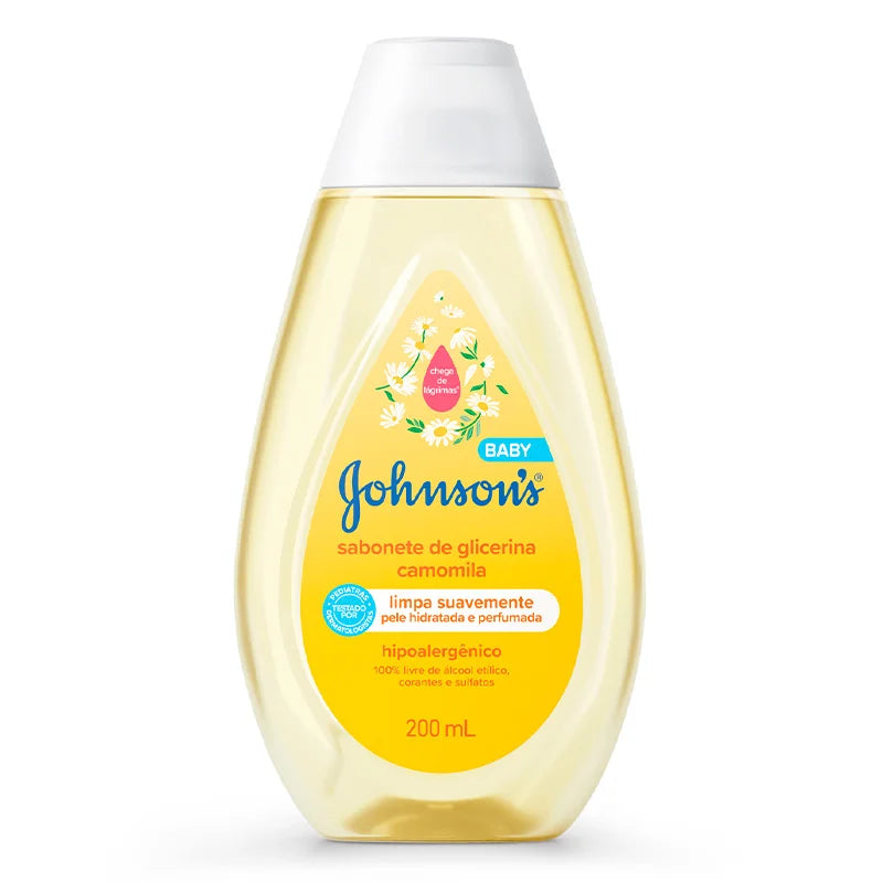 Sabonete Líquido Johnson's Baby Glicerina Camomila 200ml