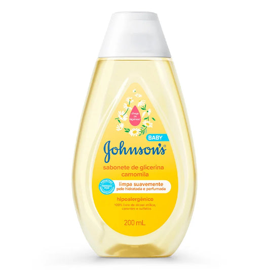 Sabonete Líquido Johnson's Baby Glicerina Camomila 200ml