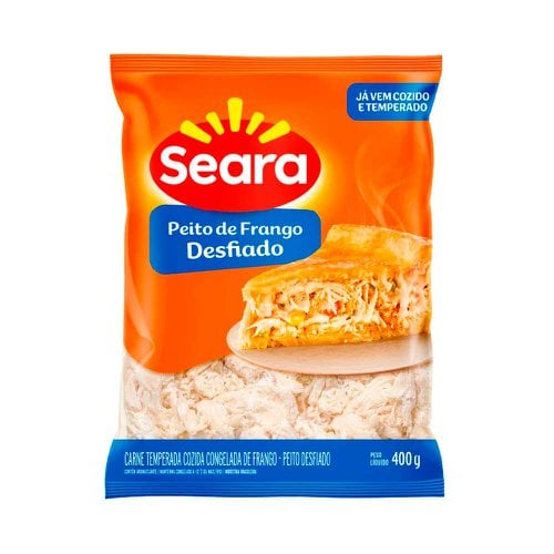 Peito de Frango Cozido e Desfiado Seara 400g