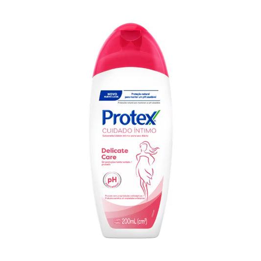 Sabonete Líquido Íntimo Protex Cuidado Íntimo Delicate Care 200ml