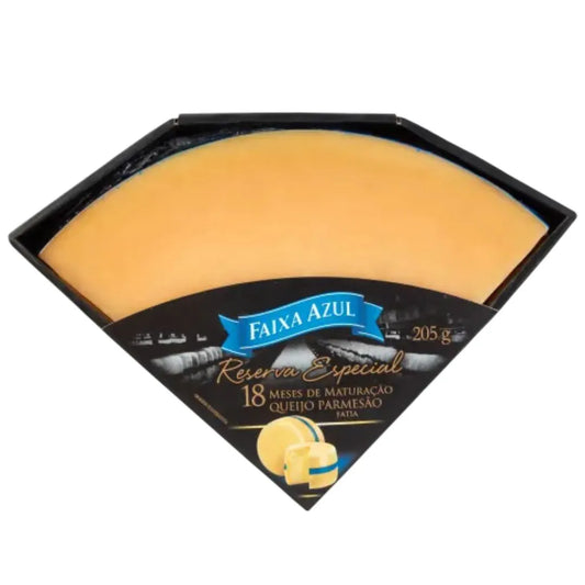 Queijo Parmesão Reserva Especial 18 meses Faixa Azul 205g