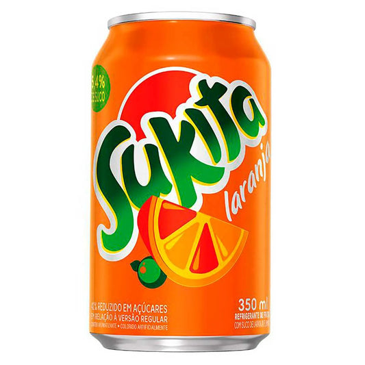 Refrigerante Sukita Laranja Lata 350ml