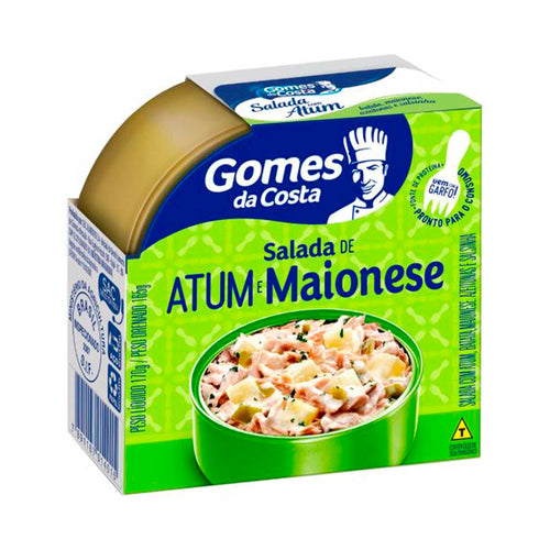 Salada com Atum Gomes da Costa Atum e Maionese Pote 150 g