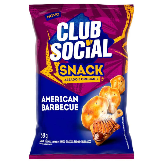 Snack American Barbecue Club Social 68g