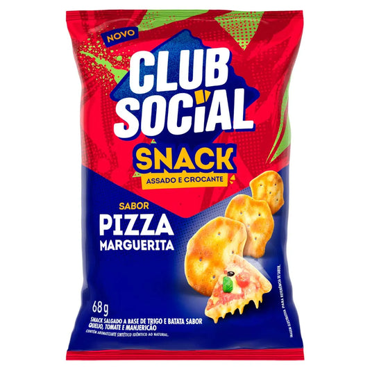 Snack Pizza Marguerita Club Social 68g