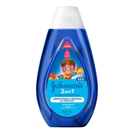 Shampoo e Condicionador Johnson's Kids 2 em 1 200ml