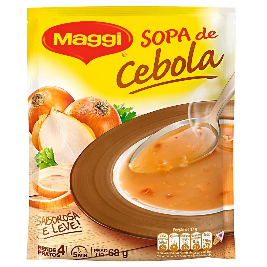 Maggi Sopa Cebola 68g