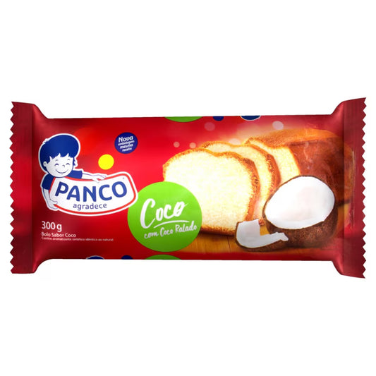 Bolo de Coco com Coco Ralado Panco 300g