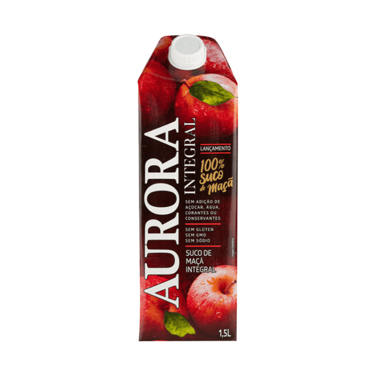 Suco De Maçã Aurora Caixa 1,5l