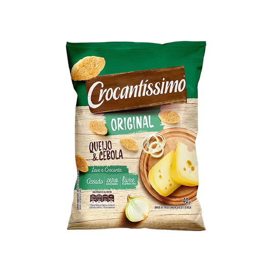 Crocantissimo Queijo E Cebola 40g