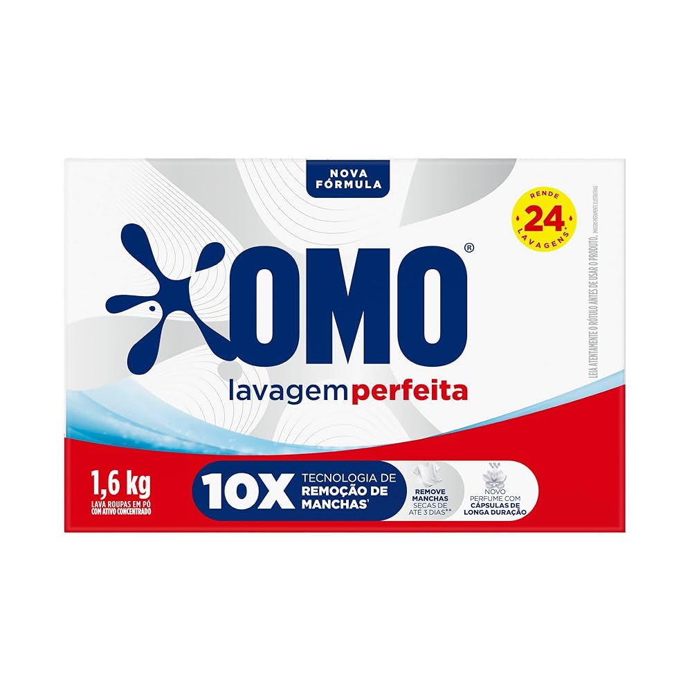 Sabão em Pó Omo Lavagem Perfeita 1.6kg