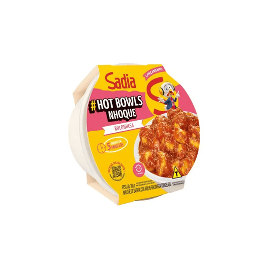 Nhoque Sadia Hot Bowls Molho Bolonhesa 300g
