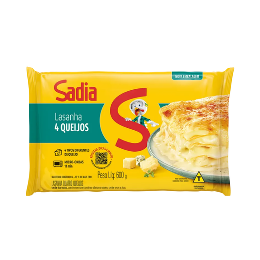 Lasanha 4 Queijos Sadia 600g