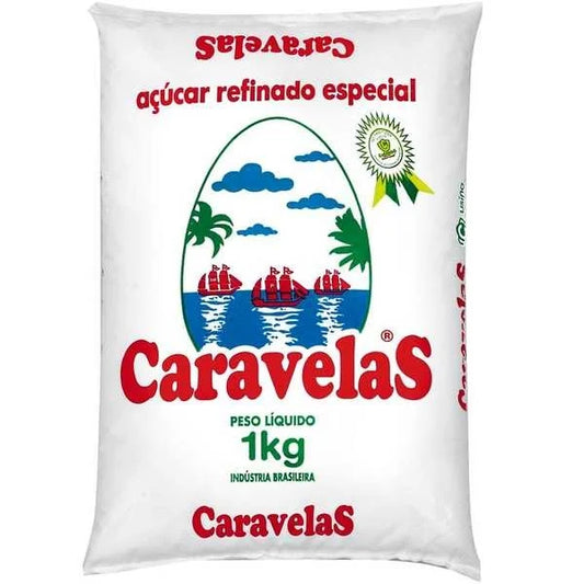 Açúcar Refinado Caravelas 1kg