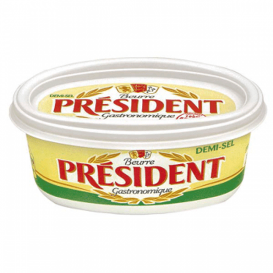 Manteiga com Sal Président Pote 200g
