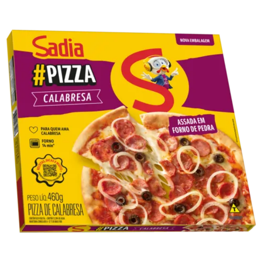 Pizza Calabresa Sadia 460g