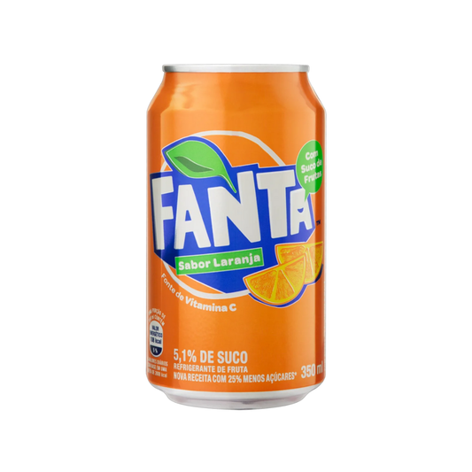 Fanta Laranja Lata 350ml