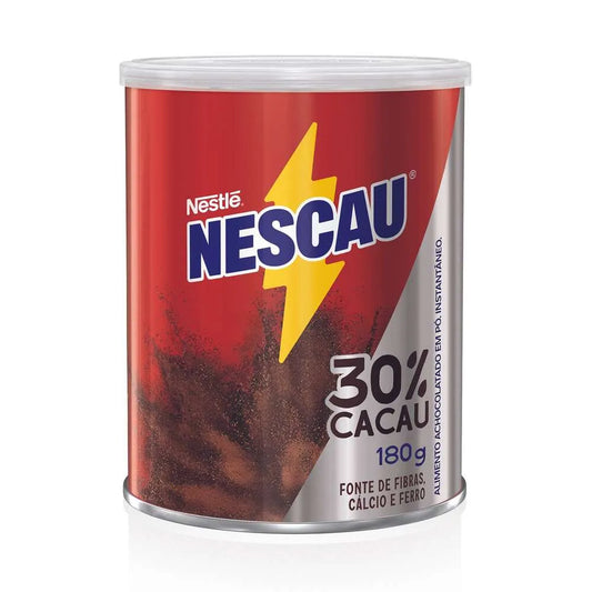 Achocolatado Pó 30% Cacau Nescau Lata 180g