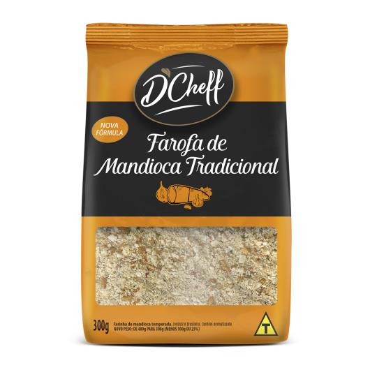 Farofa de Mandioca tradicional Dcheff 500g